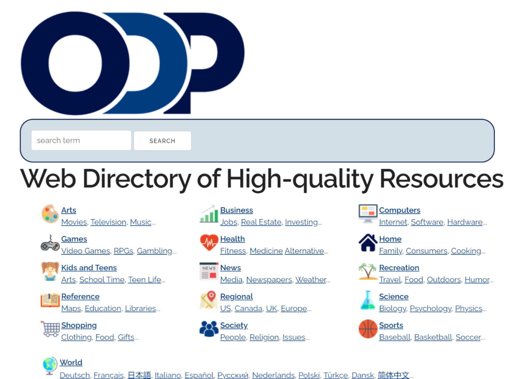 portfolio page bachelor thesis building a web classification system using dmoz